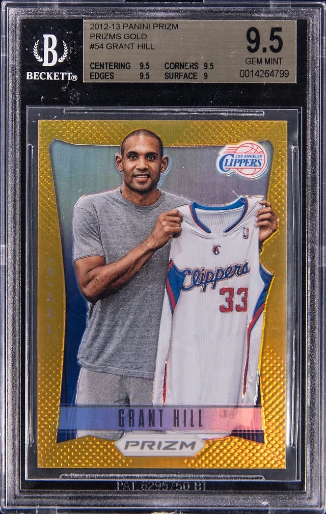 2012-13 Panini Prizm Grant Hill Gold Prizm #54 card image