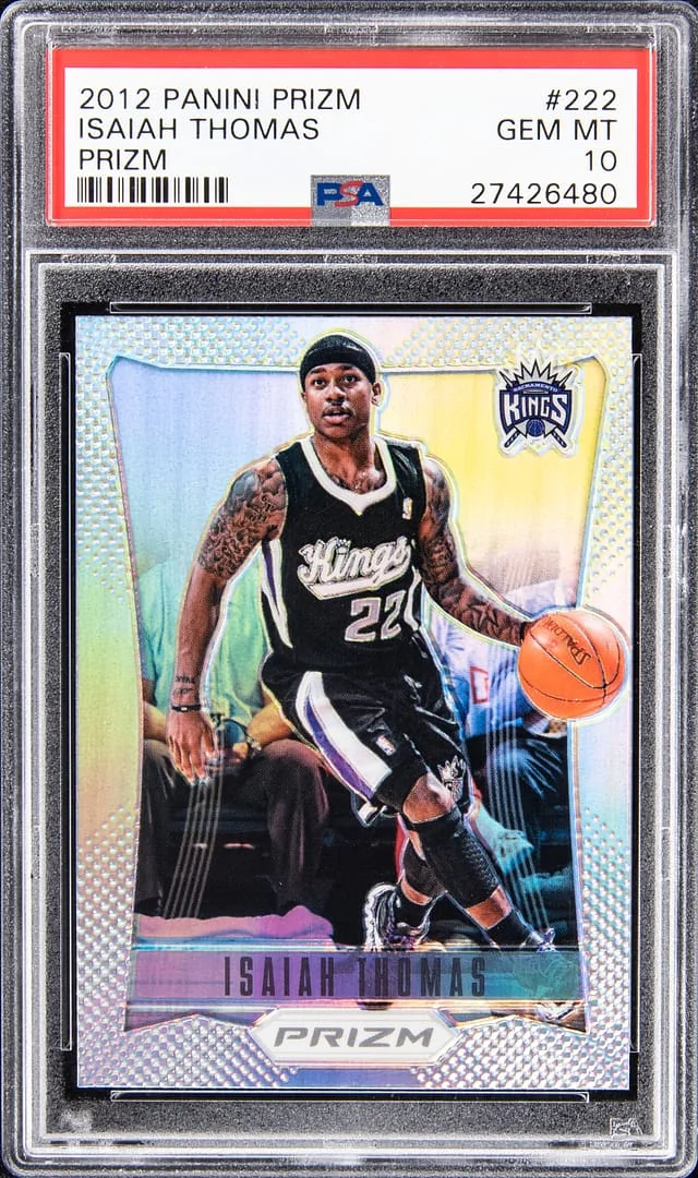 2012-13 Panini Prizm Isaiah Thomas Prizm #222 card image