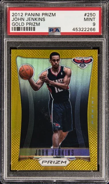 2012-13 Panini Prizm John Jenkins Gold Prizm #250 card image