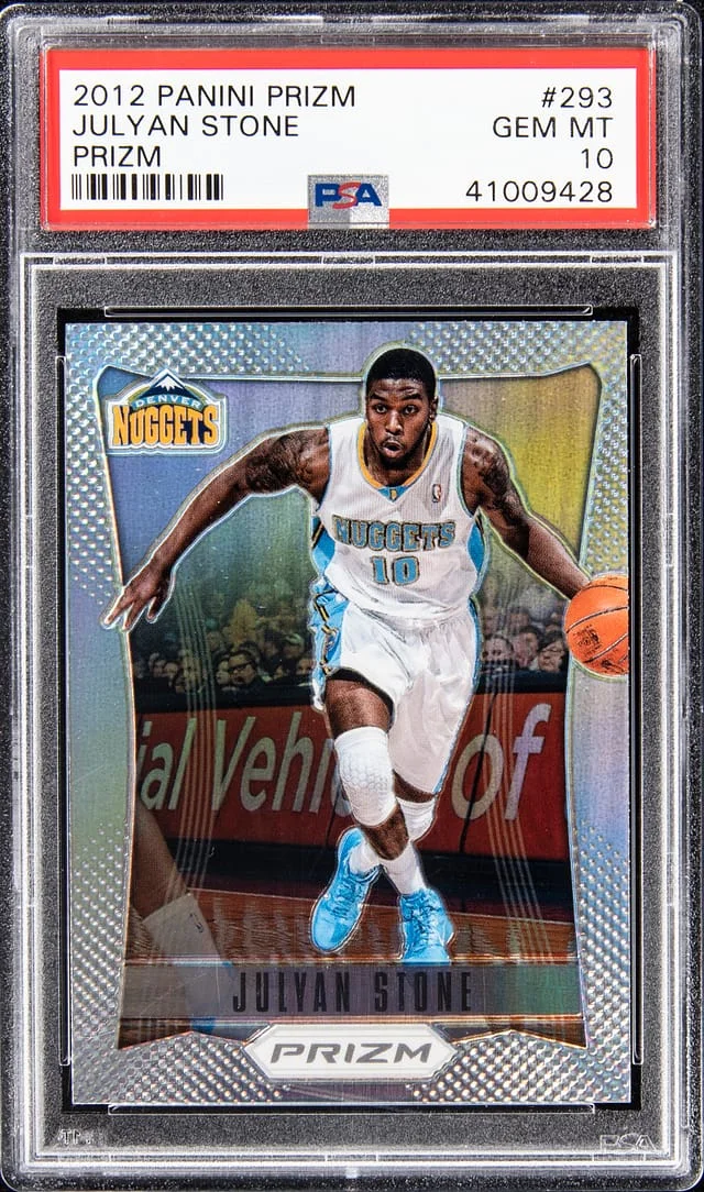 2012-13 Panini Prizm Julyan Stone Prizm #293 card image