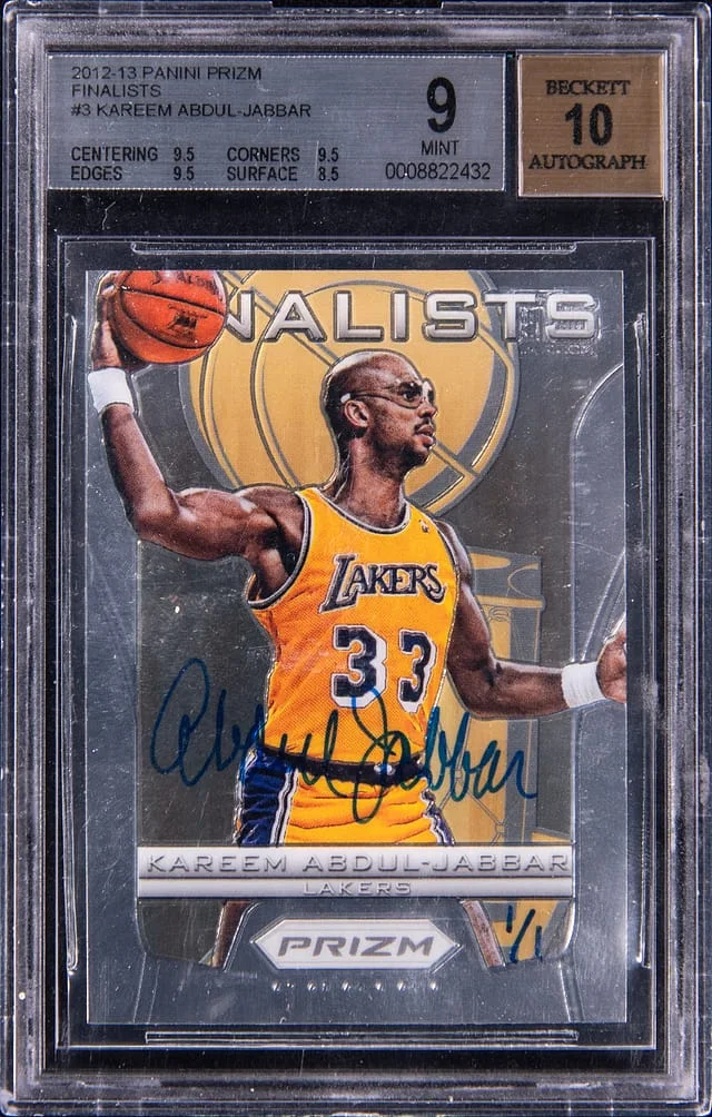 2012-13 Panini Prizm Kareem Abdul-Jabbar Finalists #3 card image