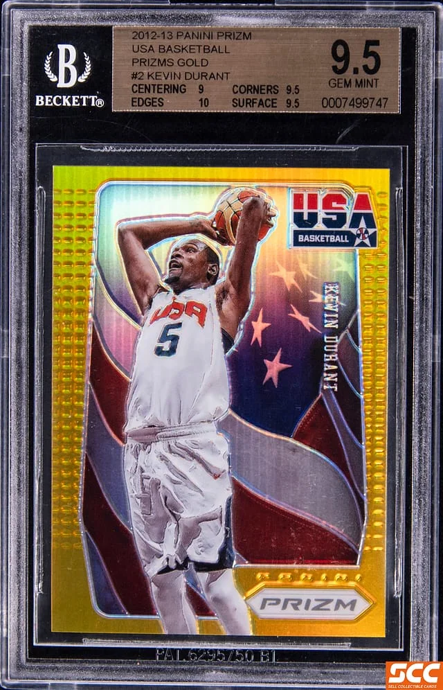 2012-13 Panini Prizm Kevin Durant USA #2 card image