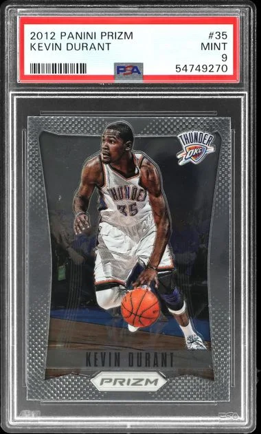 2012-13 Panini Prizm Kevin Durant #35 card image