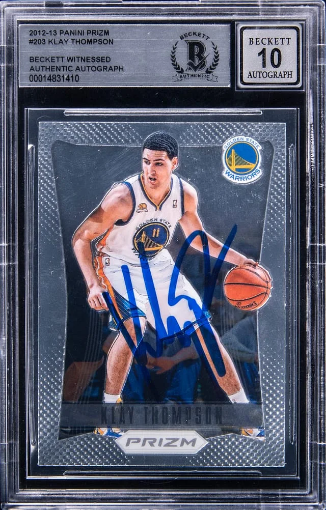 2012-13 Panini Prizm Klay Thompson #203 card image