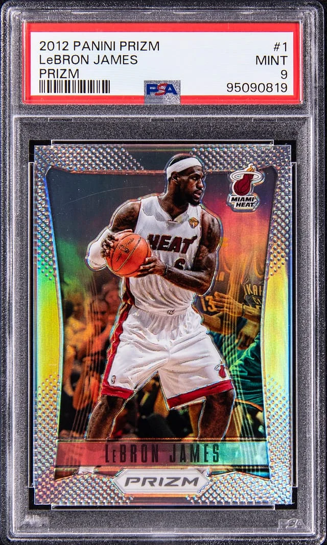 2012-13 Panini Prizm LeBron James Silver Prizm #1 card image