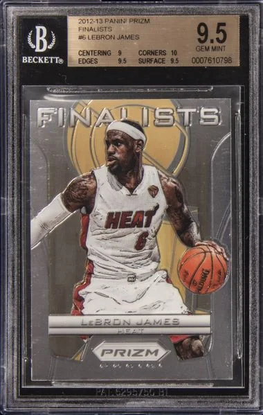 2012-13 Panini Prizm LeBron James Finalists #6 card image