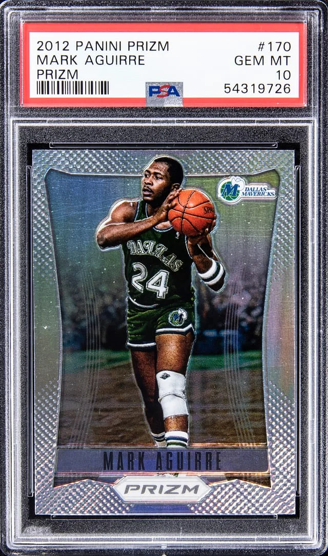 2012-13 Panini Prizm Mark Aguirre Silver Prizm #170 card image