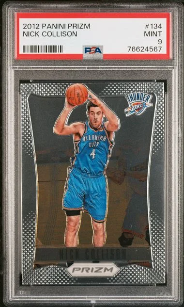 2012-13 Panini Prizm Nick Collison #134 card image