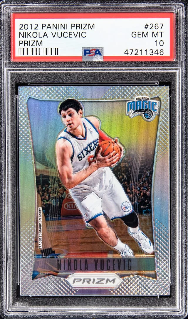 2012-13 Panini Prizm Nikola Vucevic Prizm #267 card image
