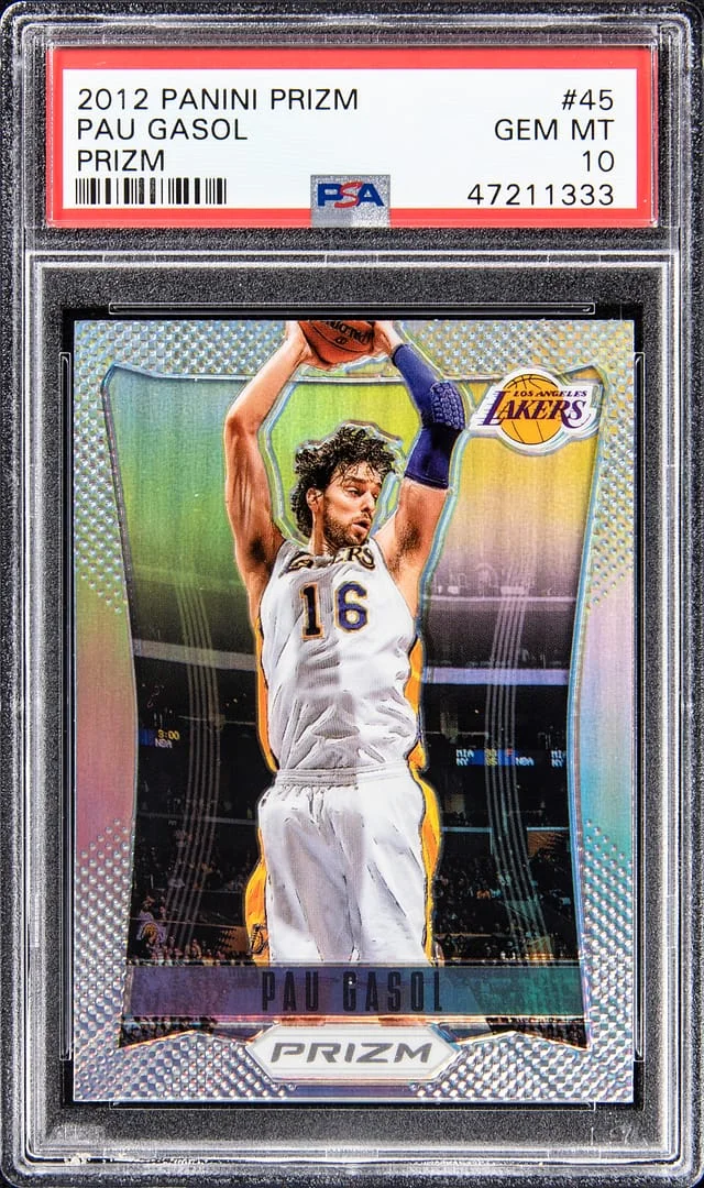 2012-13 Panini Prizm Pau Gasol Prizm #45 card image