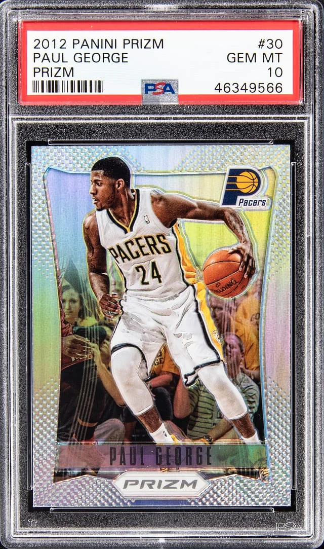 2012-13 Panini Prizm Paul George Prizm #30 card image