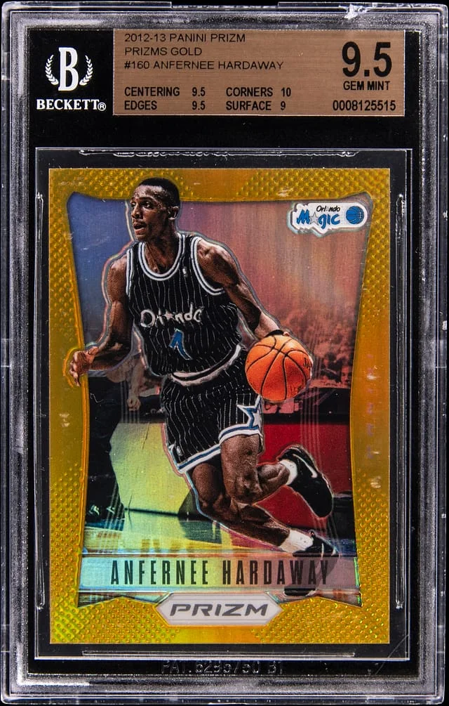 2012-13 Panini Prizm Penny Hardaway Gold #160 card image