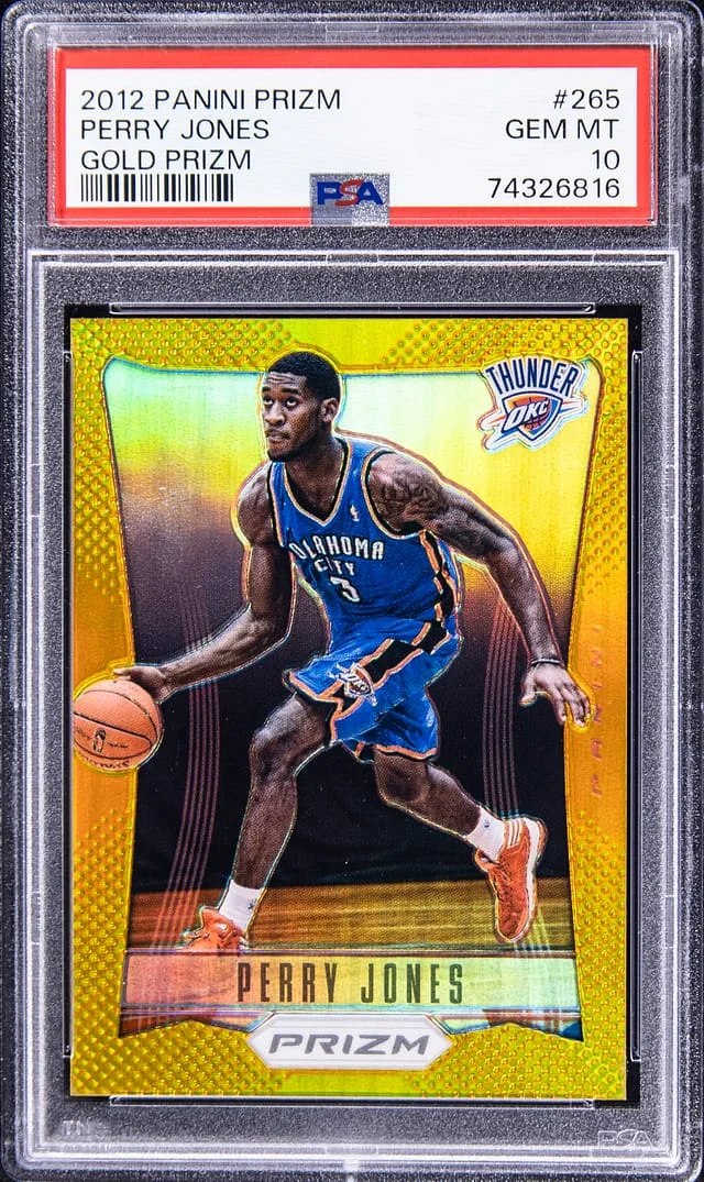2012-13 Panini Prizm Perry Jones Gold Prizm #165 card image