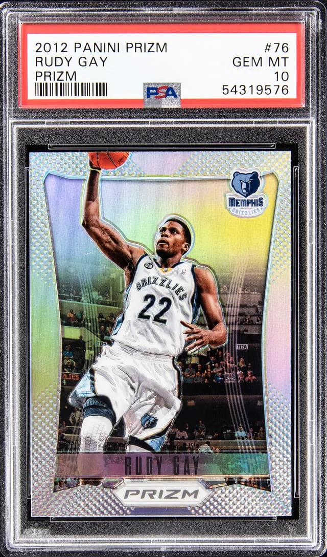 2012-13 Panini Prizm Rudy Gay Prizm #76 card image