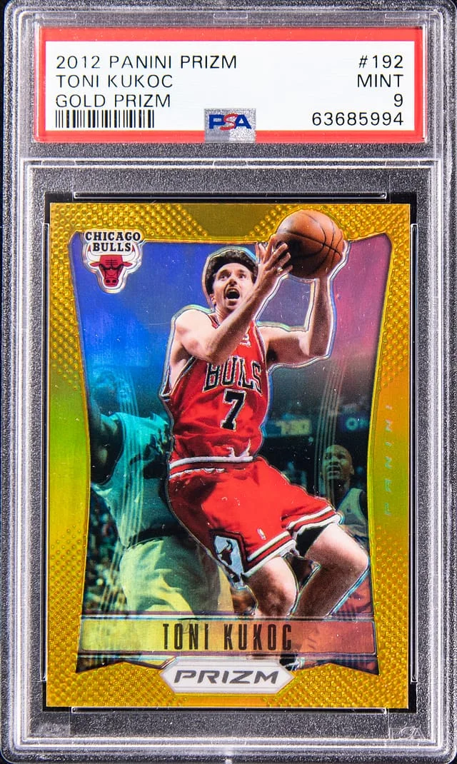 2012-13 Panini Prizm Toni Kukoc Gold Prizm #192 card image
