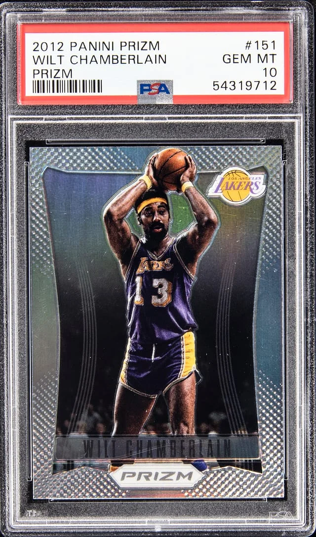 2012-13 Panini Prizm Wilt Chamberlain Prizm #151 card image