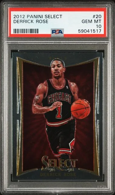 2012-13 Panini Select Derrick Rose #20 card image