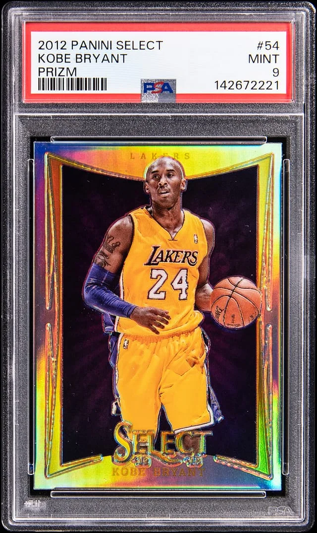 2012-13 Panini Select Kobe Bryant Prizm #54 card image