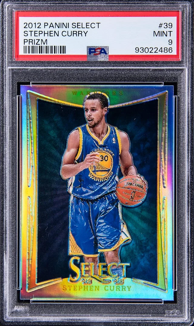 2012-13 Panini Select Stephen Curry Prizm #39 card image