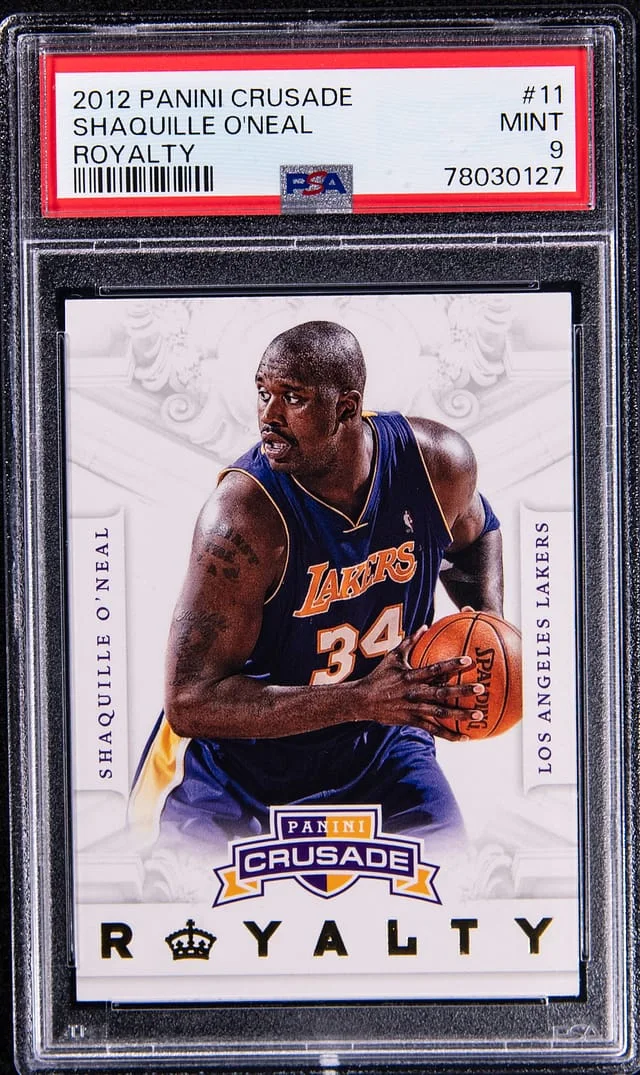 2012-13 Panini Shaquille O'Neal Crusade Royalty #11 card image