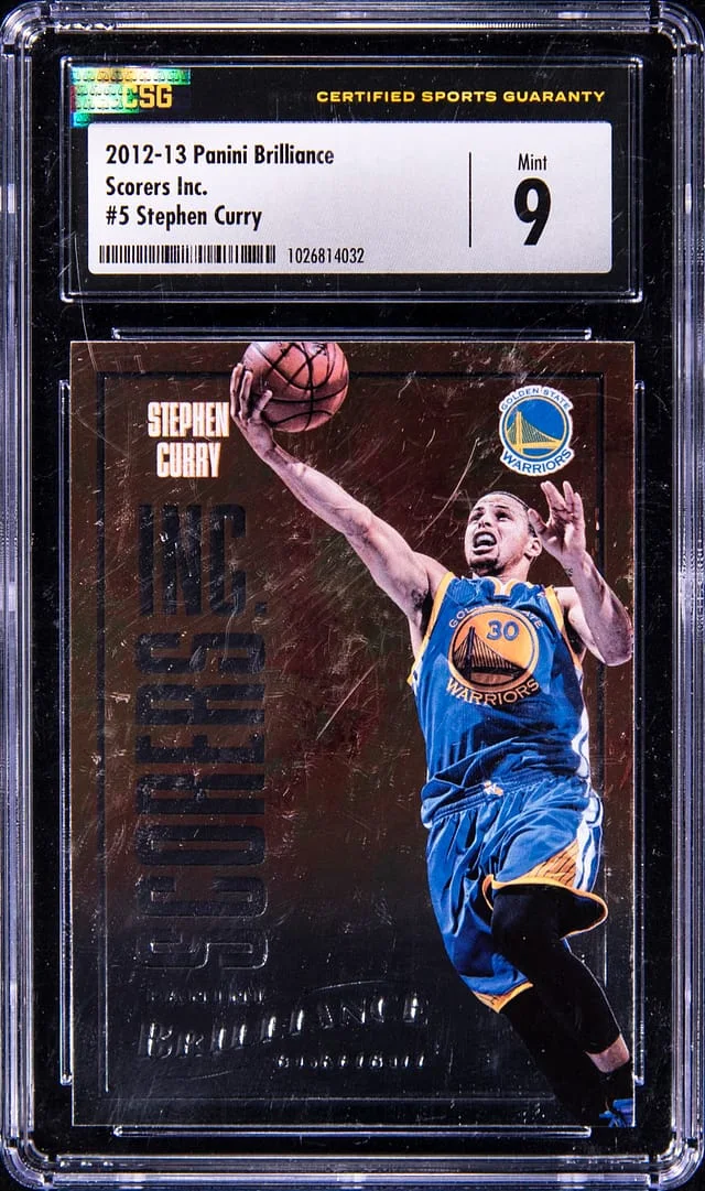 2012-13 Panini Stephen Curry Brilliance Scorers Inc #5 card image
