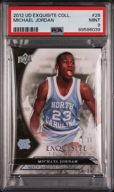 2012-13 Upper Deck Exquisite Collection Michael Jordan #28 card image