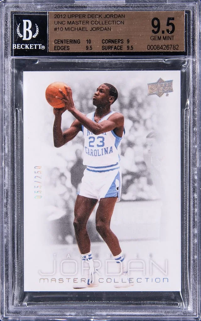 2012-13 Upper Deck Michael Jordan Jordan UNC Master Collection #10 card image