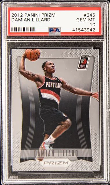 2012-23 Panini Prizm Damian Lillard #245 card image