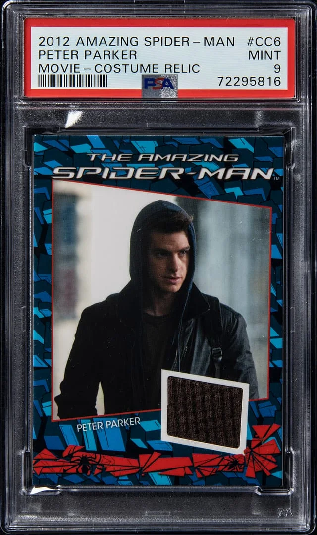 2012 Amazing Spider-Man Movie Costume Relic Peter Parker #CC6 card image
