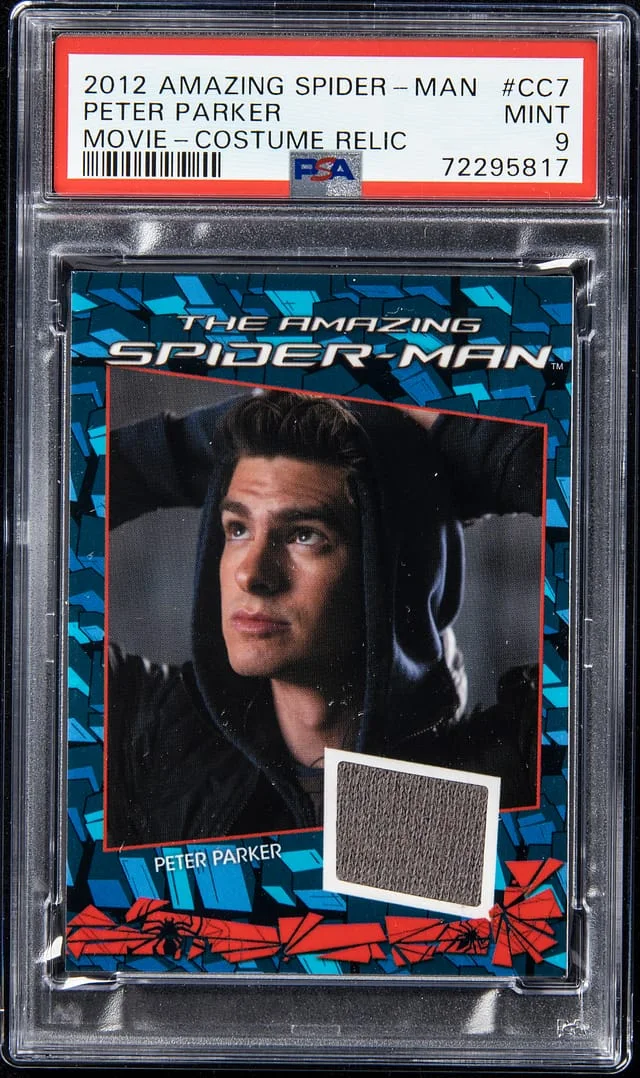 2012 Amazing Spider-Man Movie Costume Relic Peter Parker #CC7 card image