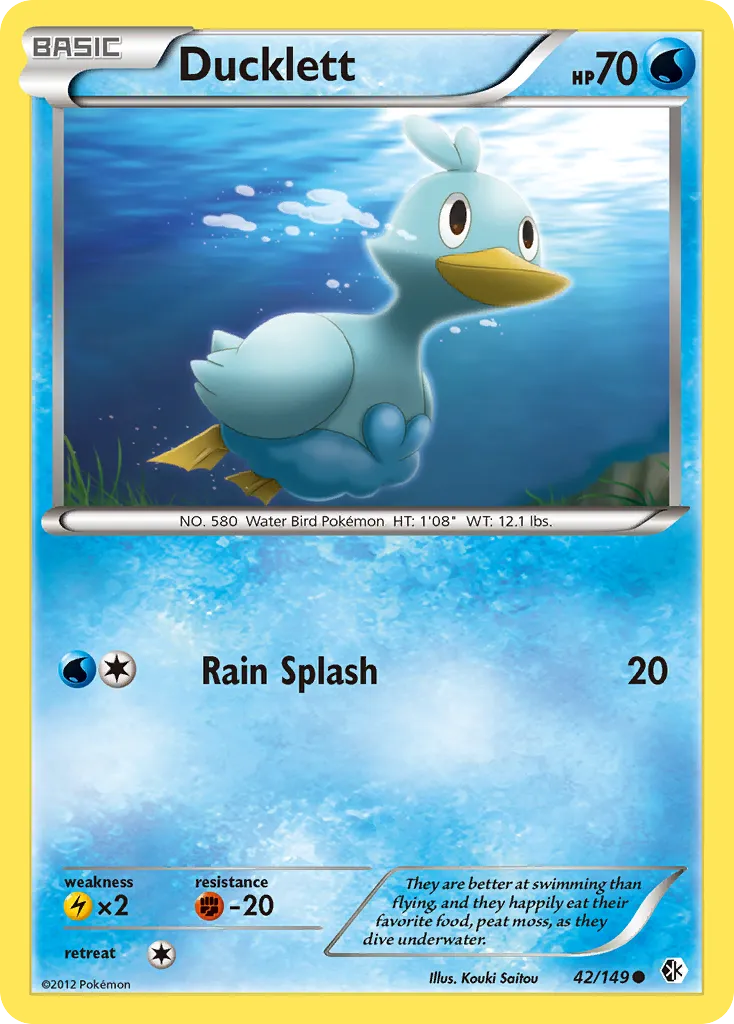 2012 Boundaries Crossed Ducklett Common #042/149 Common card image