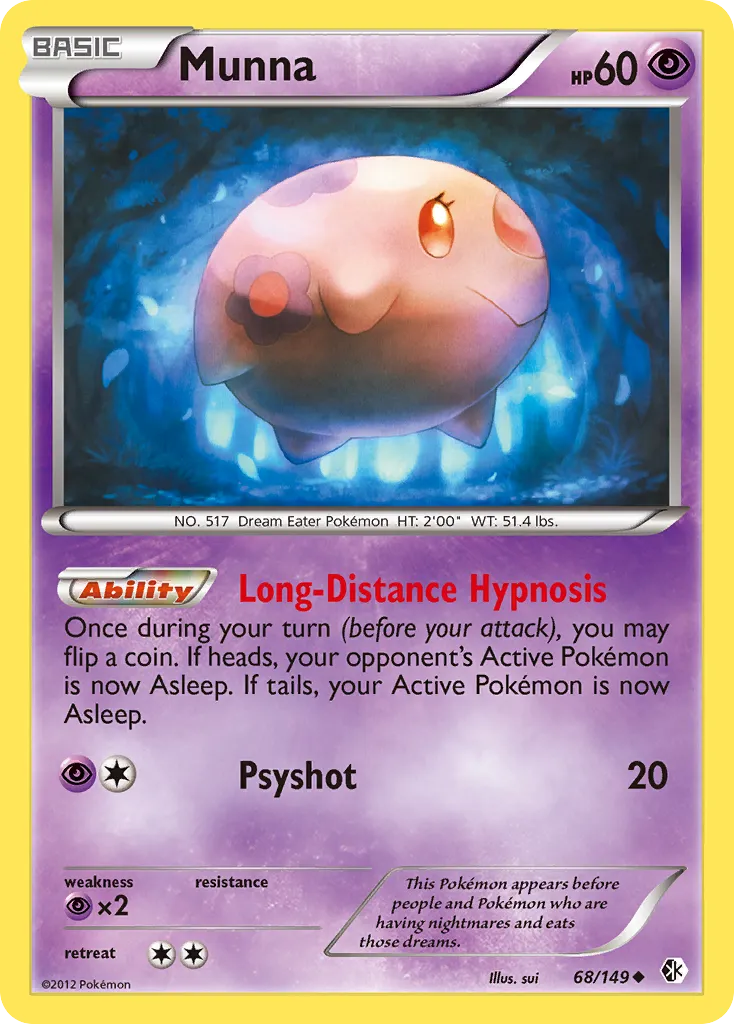 2012 Boundaries Crossed Munna Uncommon #068/149 Uncommon card image
