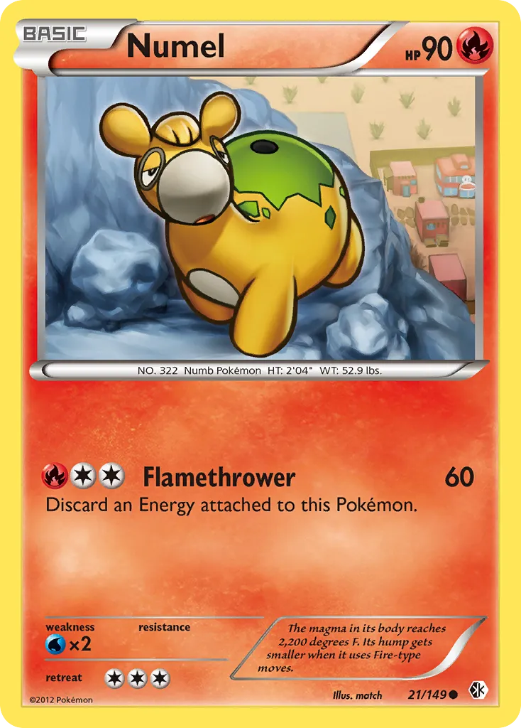 2012 Boundaries Crossed Numel Common #021/149 Common card image