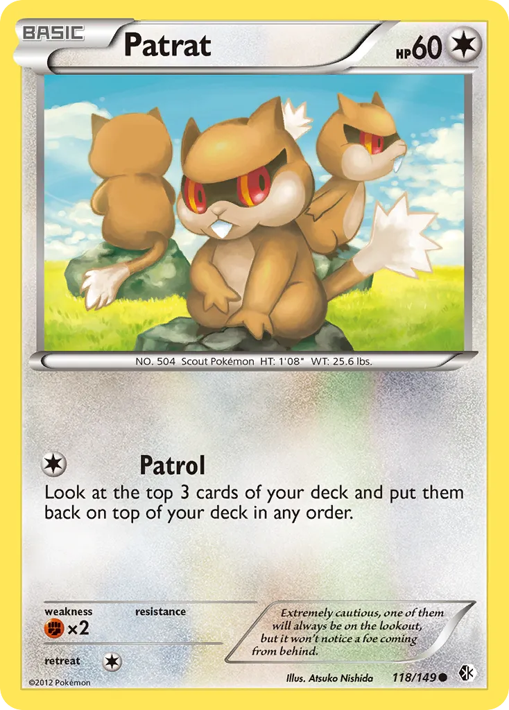 2012 Boundaries Crossed Patrat Common #118/149 Common card image