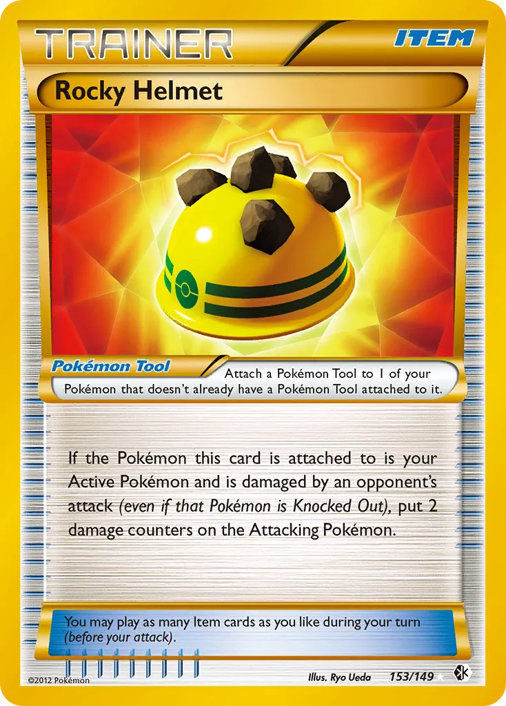 2012 Boundaries Crossed Rocky Helmet #153/149 Rare Secret card image