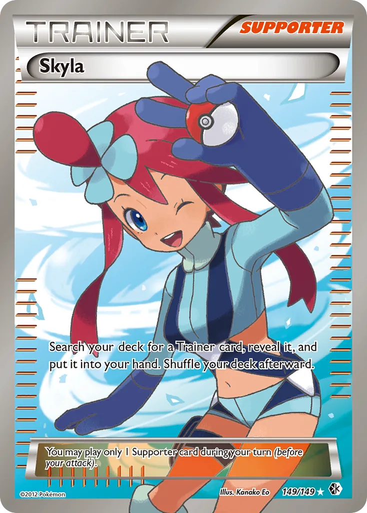 2012 Boundaries Crossed Skyla #149/149 Rare Ultra card image