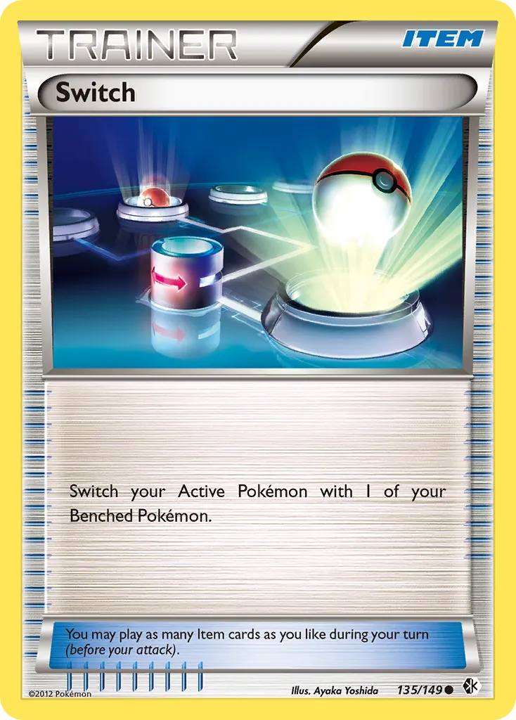 2012 Boundaries Crossed Switch Common #135/149 Common card image