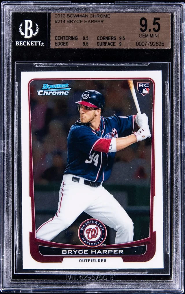 2012 Bowman Chrome Prospects Bryce Harper #214 card image