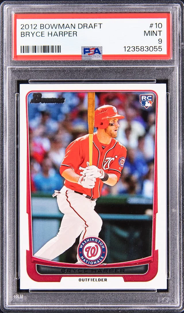 2012 Bowman Draft Bryce Harper #10 card image