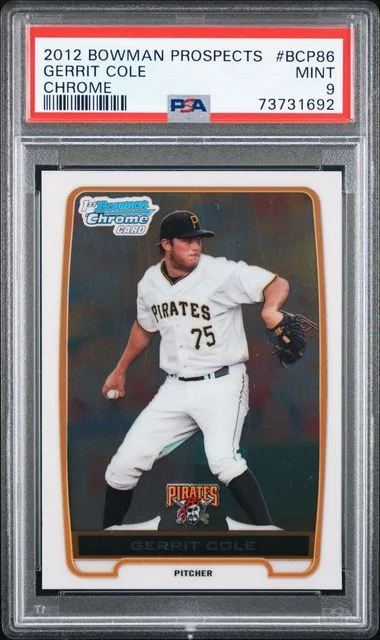 2012 Bowman Gerrit Cole Prospects Chrome #BCP86 card image