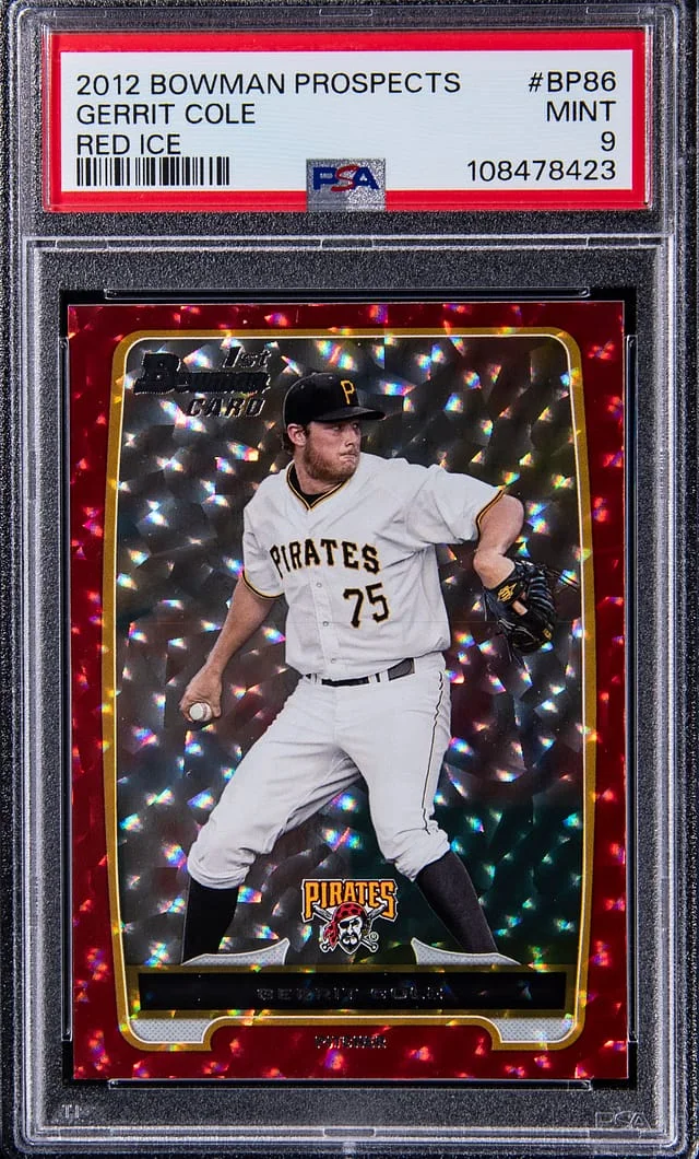 2012 Bowman Gerrit Cole Prospects Red Ice #BP86 card image