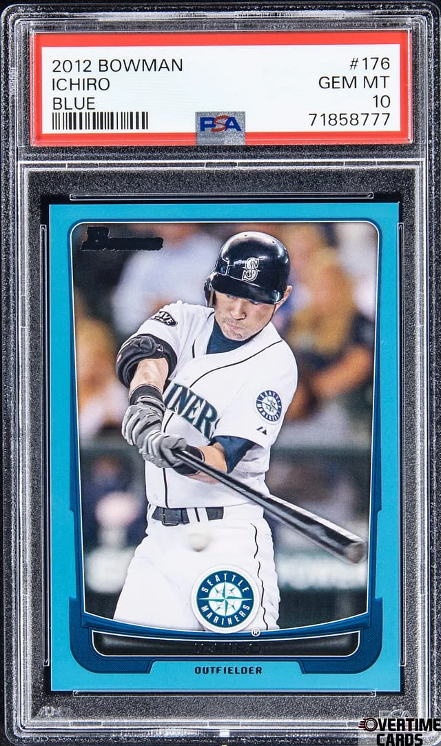 2012 Bowman Ichiro Blue #176 card image