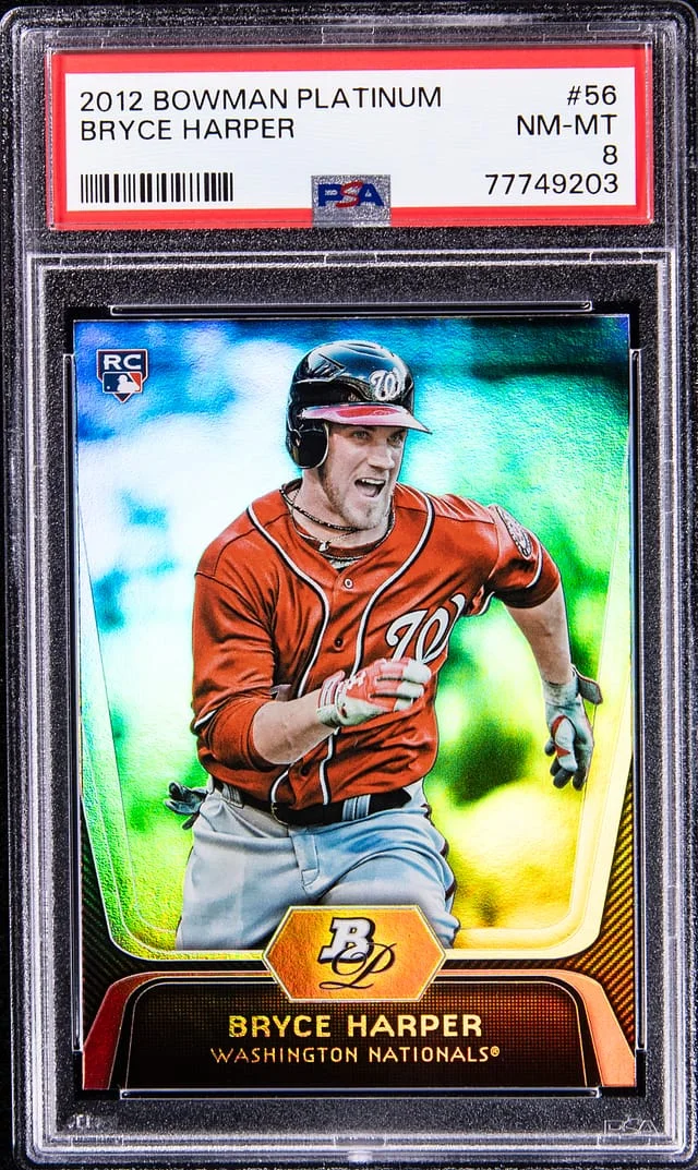 2012 Bowman Platinum Bryce Harper #56 card image