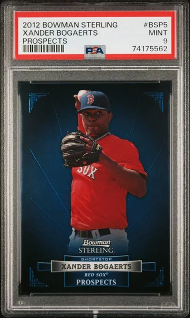 2012 Bowman Sterling Prospects Xander Bogaerts #BSP5 card image