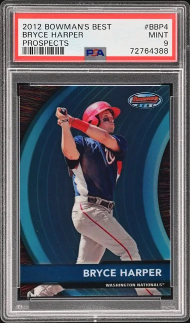 2012 Bowman's Best Bryce Harper Prospects #BBP4 card image