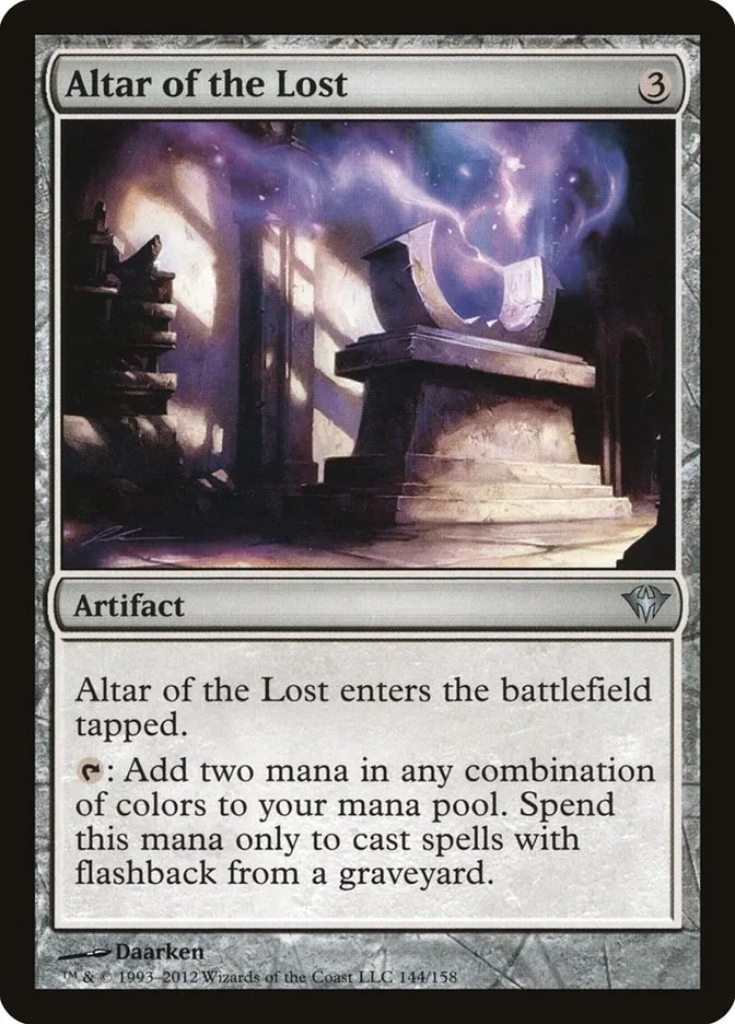 2012 Dark Ascension Altar of the Lost uncommon #144 unlisted card image