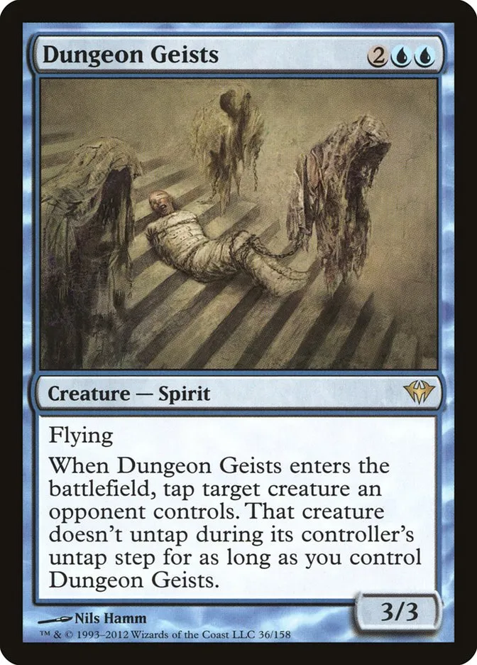2012 Dark Ascension Dungeon Geists rare #36 unlisted card image