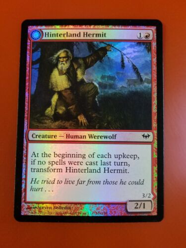 2012 Dark Ascension Hinterland Hermit // Hinterland Scourge common #94 unlisted card image