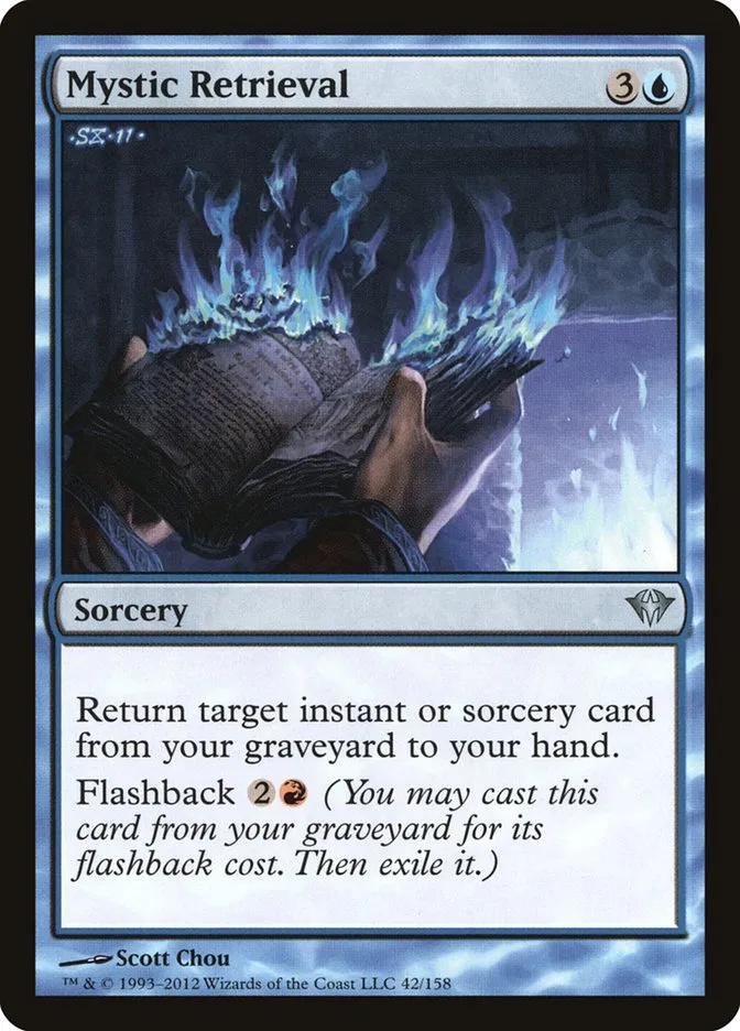 2012 Dark Ascension Mystic Retrieval uncommon #42 unlisted card image