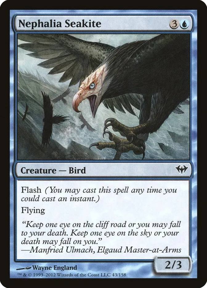 2012 Dark Ascension Nephalia Seakite common #43 unlisted card image